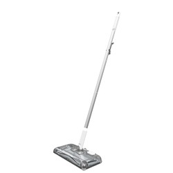 Black and Decker - 50 Minute Powered Floor Sweeper  Powder White - HFS115J10
