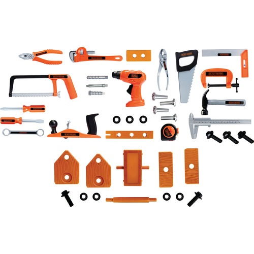 black and decker kids tool box