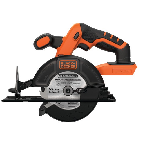 20V MAX Bare 51/2" Cordless Circular Saw BLACK+DECKER