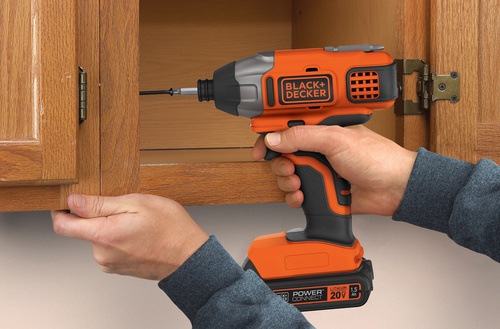 Black and Decker - 20V MAX Lithium Impact Driver  Battery and Charger Not Included - BDCI20B