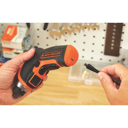 4V MAX* Lithium Cordless Rechargeable Screwdriver BDCS30C BLACK+DECKER