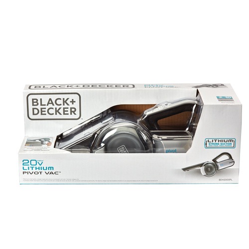 Black And Decker - dustbuster Pivot Vac Cordless Hand Vacuum - BDH2000PL