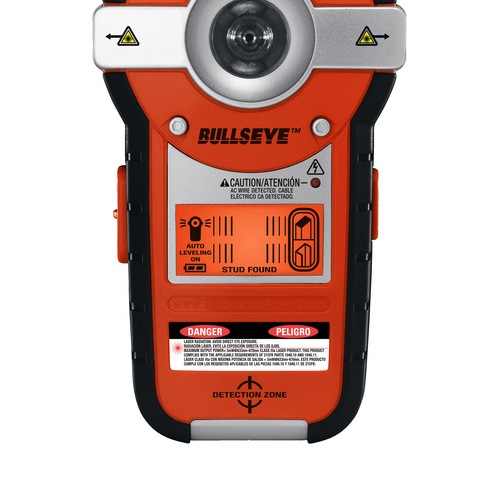 BullsEye® Auto Leveling Laser with Stud Sensor BDL190S BLACK+DECKER