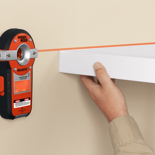 BullsEye® Auto Leveling Laser with Stud Sensor BDL190S BLACK+DECKER