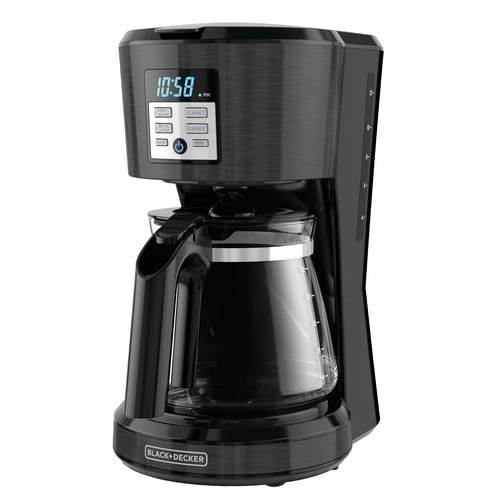 Black And Decker - 12Cup Coffeemaker Programmable Exclusive VORTEX Technology - CM1331BSC
