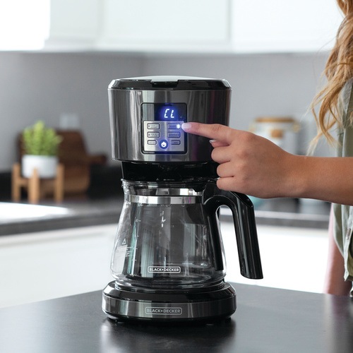 Black And Decker - 12Cup Coffeemaker Programmable Exclusive VORTEX Technology - CM1331BSC