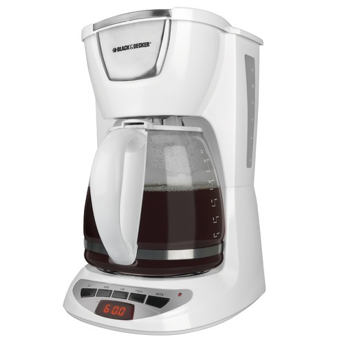 Black And Decker - 12 Cup Programmable Coffeemaker - DCM100WC