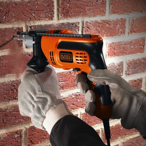 6.0 Amp 1/2 in. Electric Hammer Drill DR670 BLACK+DECKER