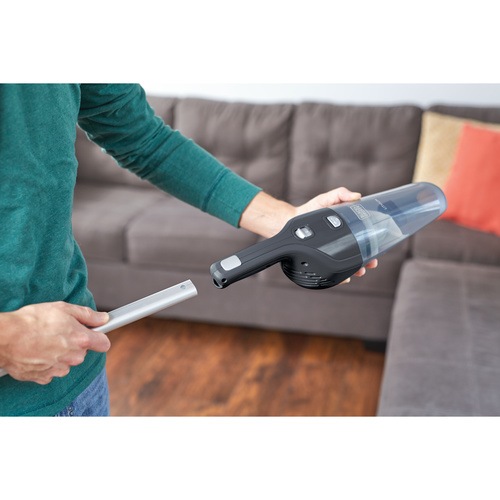 Black and Decker - 4in1 dustbuster with Floor Extension Dark Tech Gray - HHS315J01