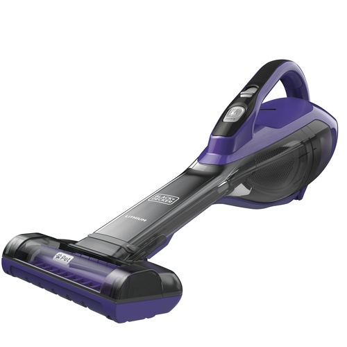 Black and Decker - dustbuster AdvancedClean Pet Cordless Hand Vacuum with Base Charger and Scented Filter - HLVA325BPS07