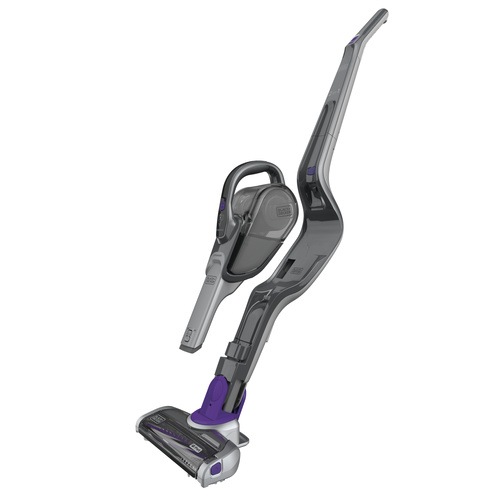 Black and Decker - PET 2IN1 Cordless Lithium Stick Vacuum with SMARTECH - HSVJ520JMPA07