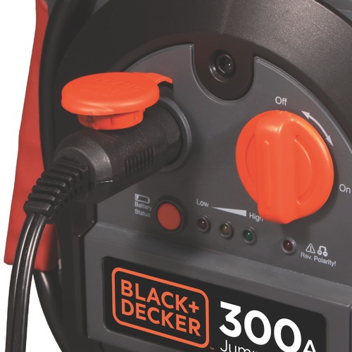 300 Instant / 600 Peak Amp Jump Starter J312B BLACK+DECKER