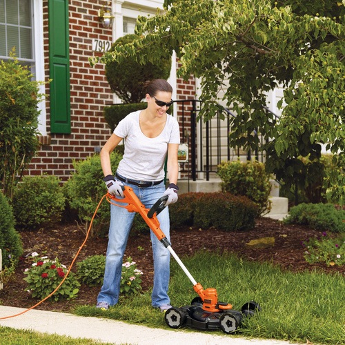Black And Decker - 65 Amp 12 inch Electric 3in1 Compact Mower - MTE912