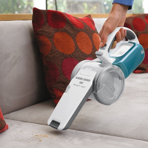 Pivot Vac 18V Cordless Portable Small Vacuum BLACK+DECKER