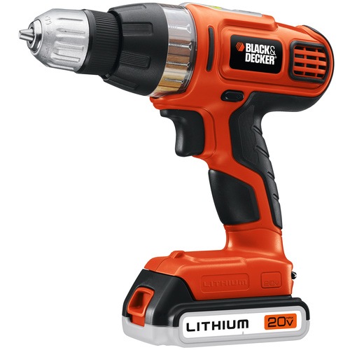 Black And Decker - 20V MAX Lithium DrillDriver with Smart Select Technology - SSL20SB