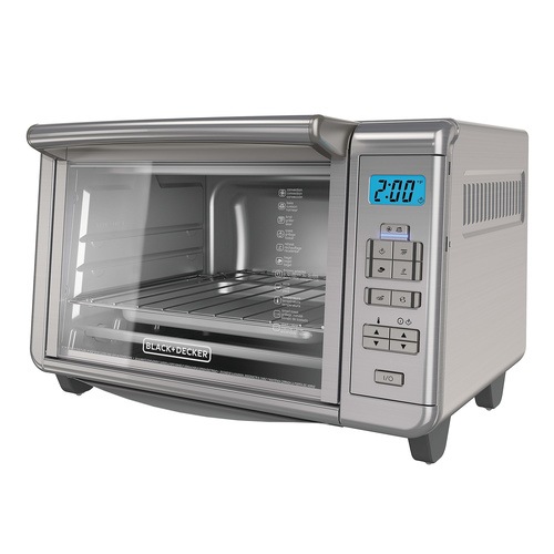 Black And Decker - 6Slice DiningIn Digital Countertop Oven - TO3280SSD