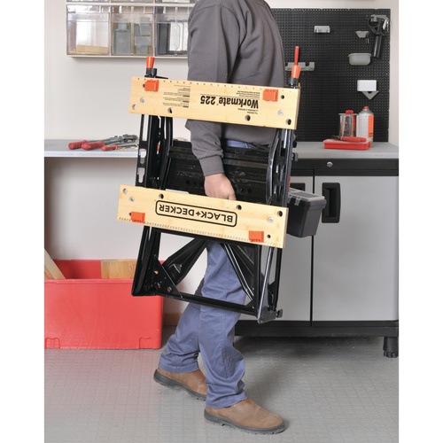 Workmate® Portable Project Center and Vise WM225 BLACK+DECKER