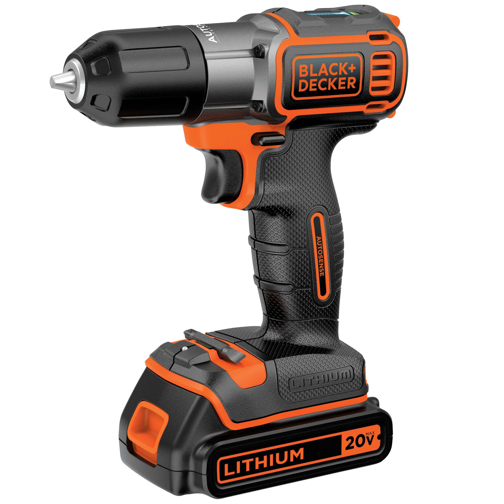 20V MAX* Drill/Driver With AutoSense™ Technology | BLACK+DECKER