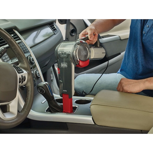 12V Ultra Compact Naríz Angular Cyclone Vacuum Cleaner for Auto