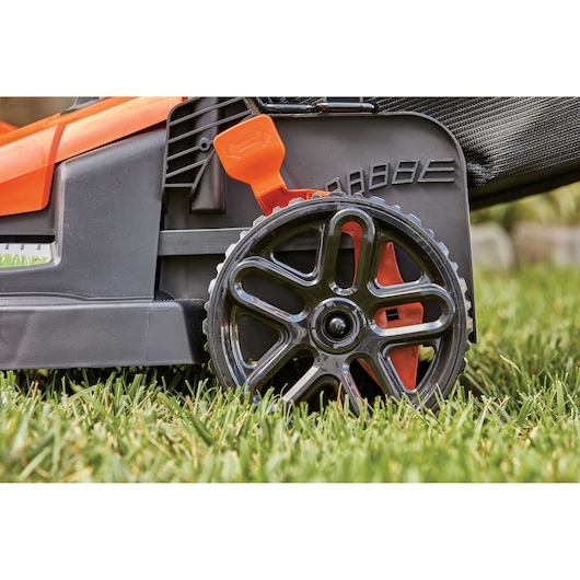 17 in. 12 Amp Electric Lawn Mower With Comfort Grip Handle