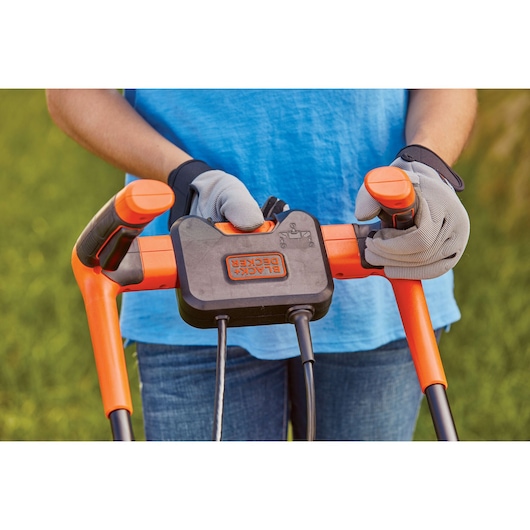 17 in. 12 Amp Electric Lawn Mower With Comfort Grip Handle