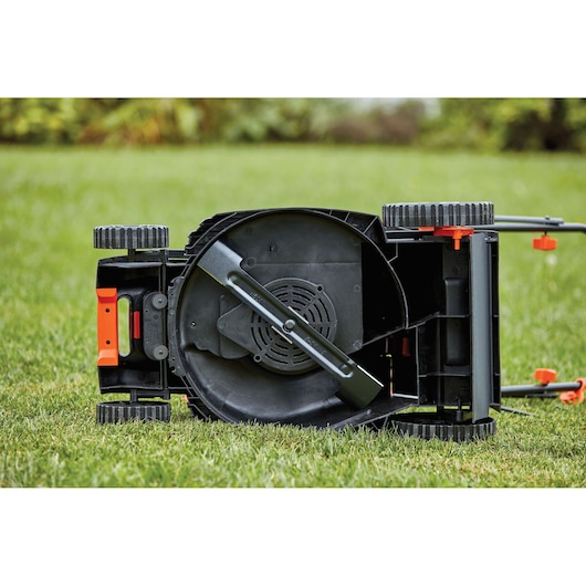 17 in. 12 Amp Electric Lawn Mower With Comfort Grip Handle