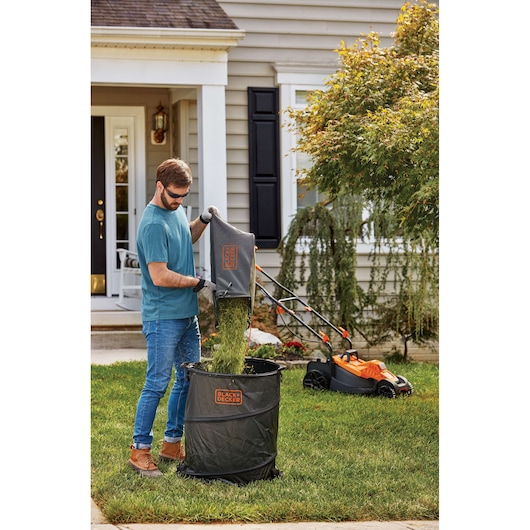 17 in. 12 Amp Electric Lawn Mower With Comfort Grip Handle
