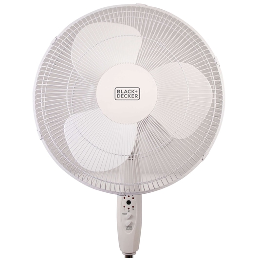 16 In. Stand Fan With Remote (White)