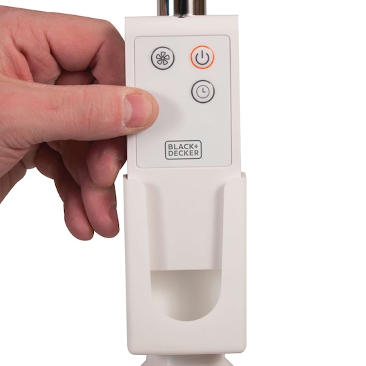 16 In. Stand Fan With Remote (White)