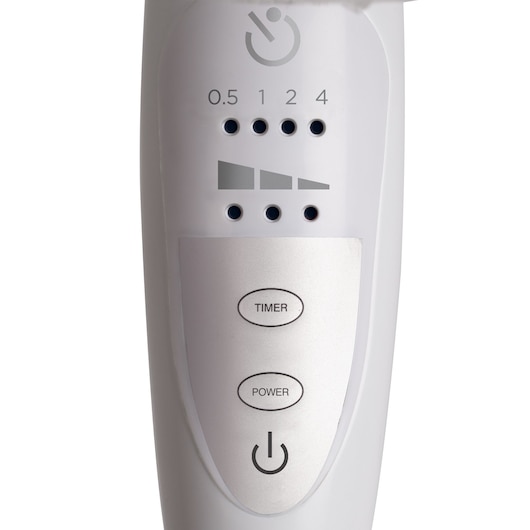 16 In. Stand Fan With Remote (White)
