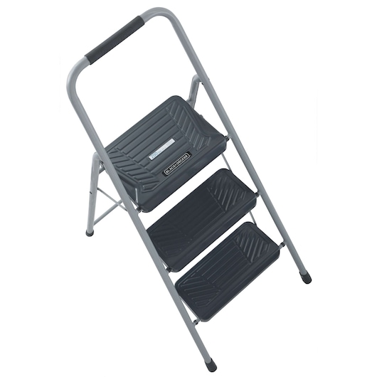 3-Step 225 lb. Type II Steel Step Stool