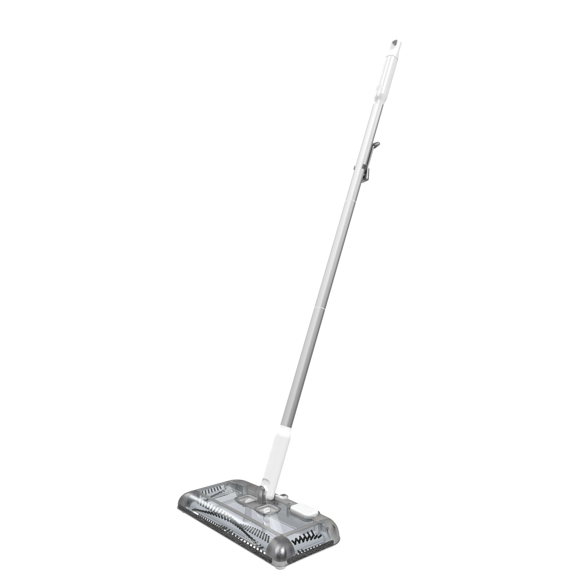 50 Minute Powered Floor Sweeper - Powder White | BLACK+DECKER
