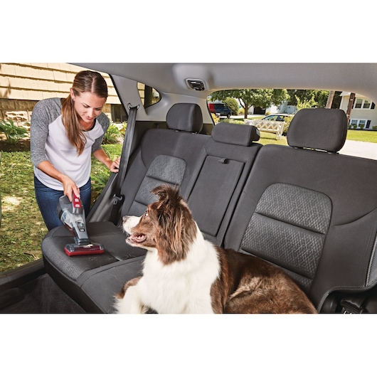 dustbuster® QuickClean™ Car Cordless Hand Vacuum With Motorized Upholstery Brush