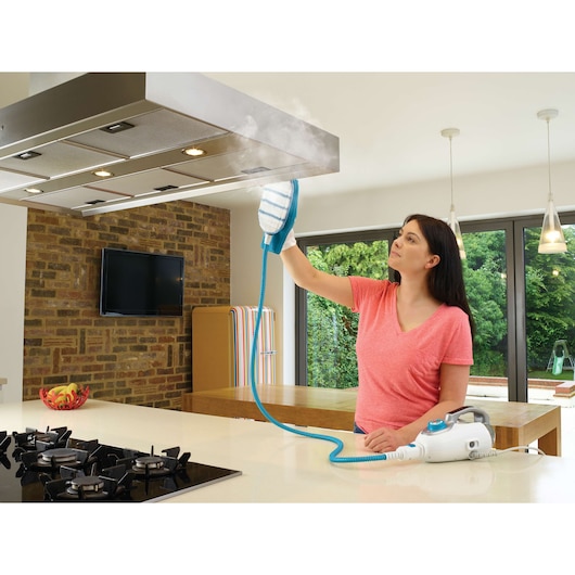 7in1 Steam-Mop™ With SteamGlove Handheld Steamer