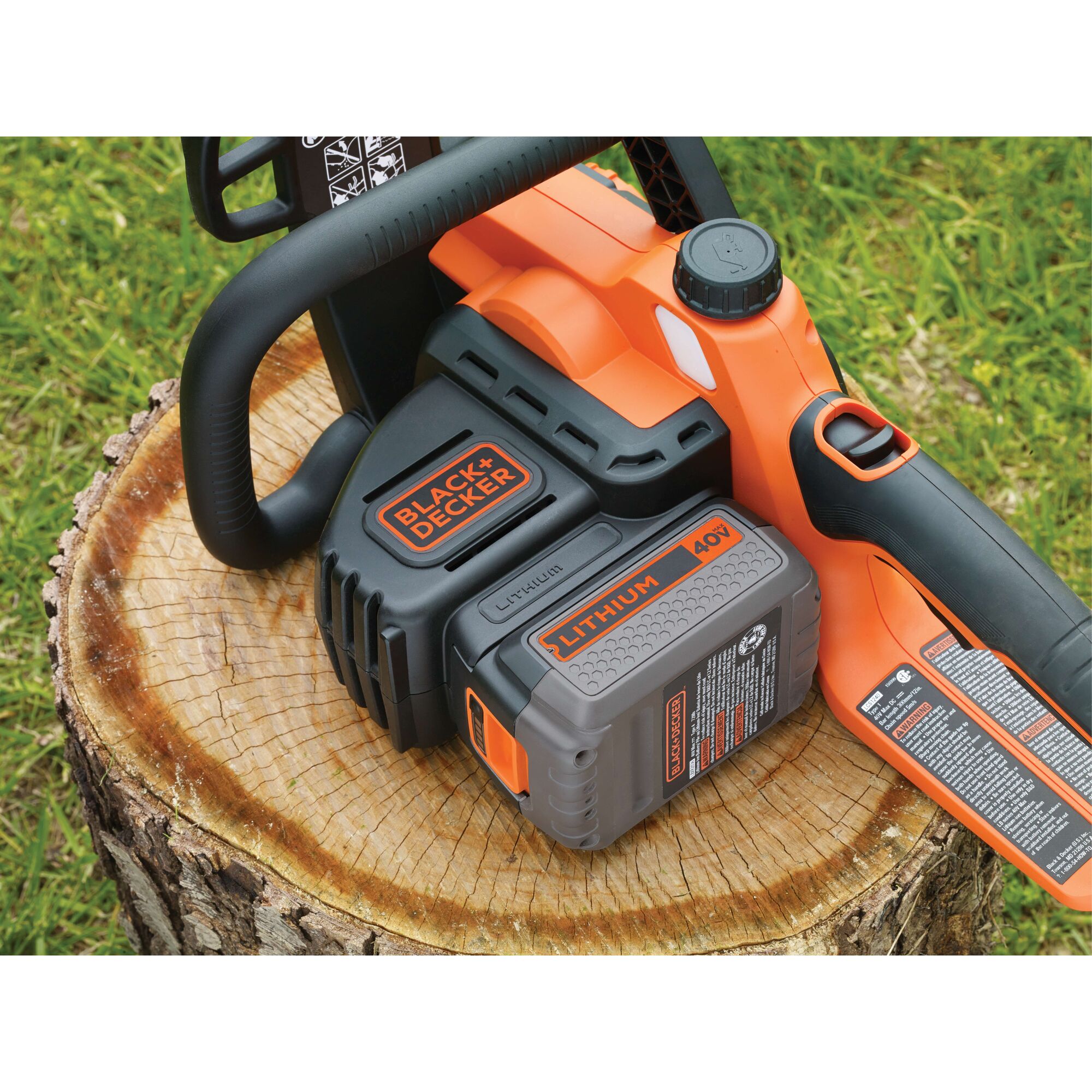 40V MAX* 12 in. Chainsaw | BLACK+DECKER