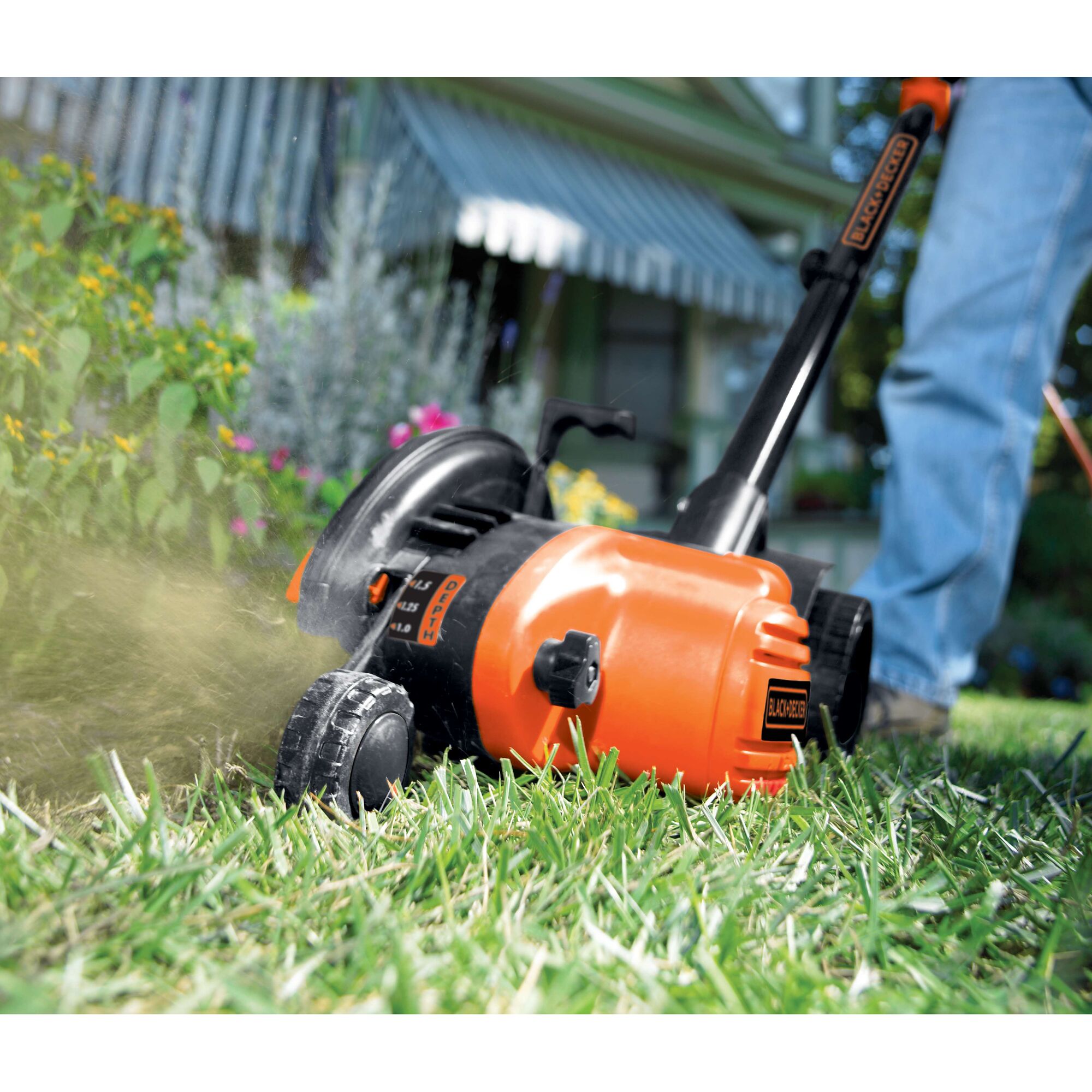 12 Amp 2-in-1 Landscape Edger and Trencher | BLACK+DECKER