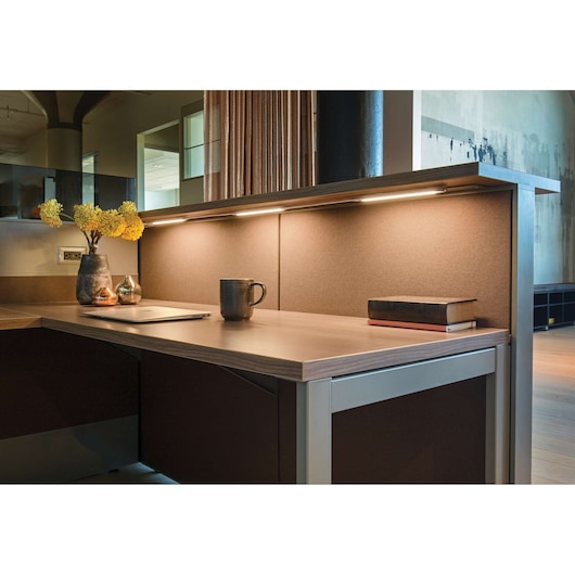 12 in. 1-Bar LED Under Cabinet Lighting Kit (Natural Daylight)