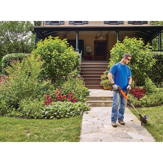 20V MAX* EASYFEED™ String Trimmer/Edger + 2 Lithium-Ion Batteries