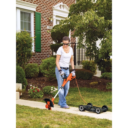 12 in. 6.5 Amp Electric 3-in-1 Compact Mower