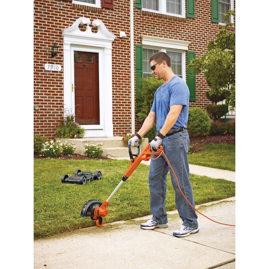 12 in. 6.5 Amp Electric 3-in-1 Compact Mower