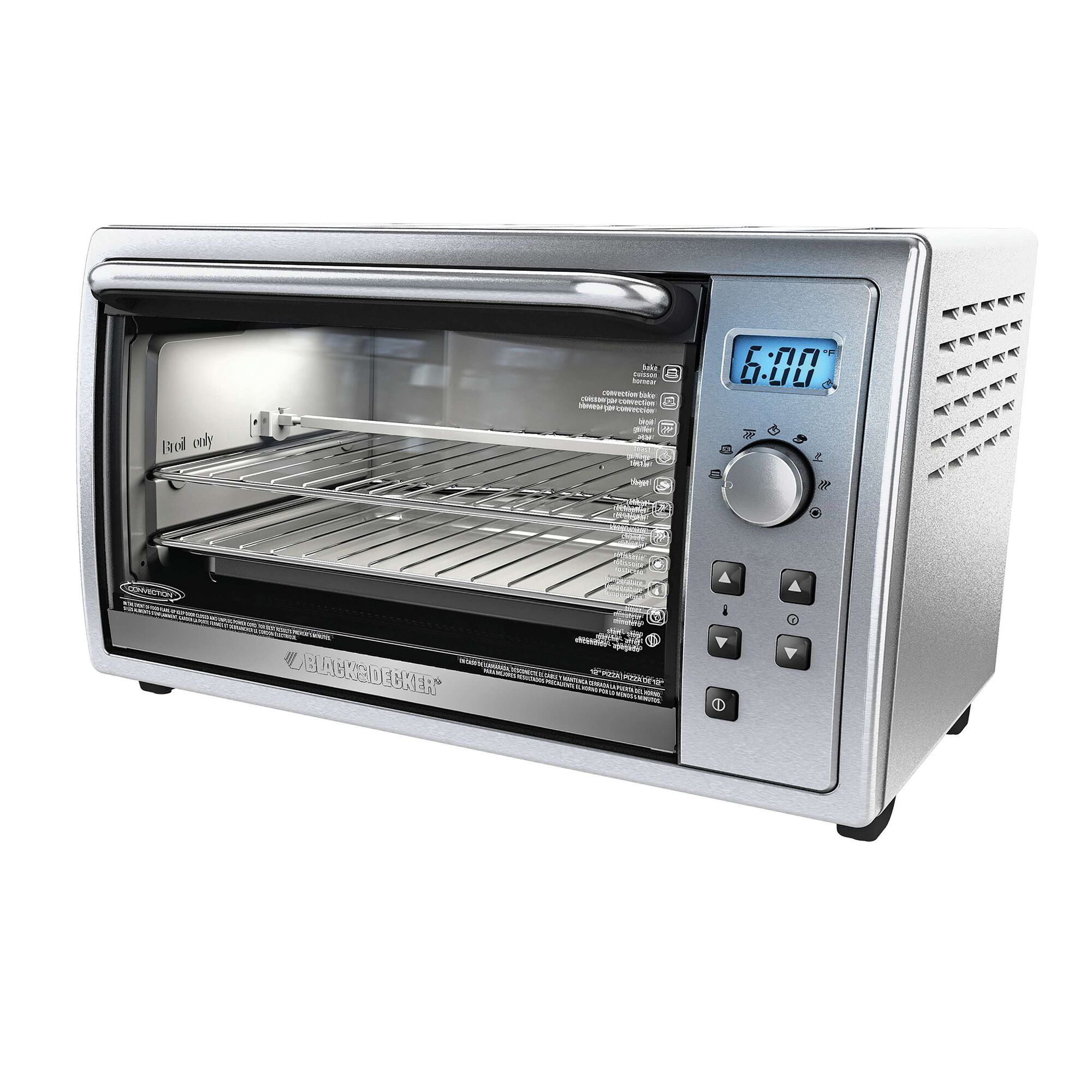 6-Slice Digital Convection Oven With Rotisserie | BLACK+DECKER