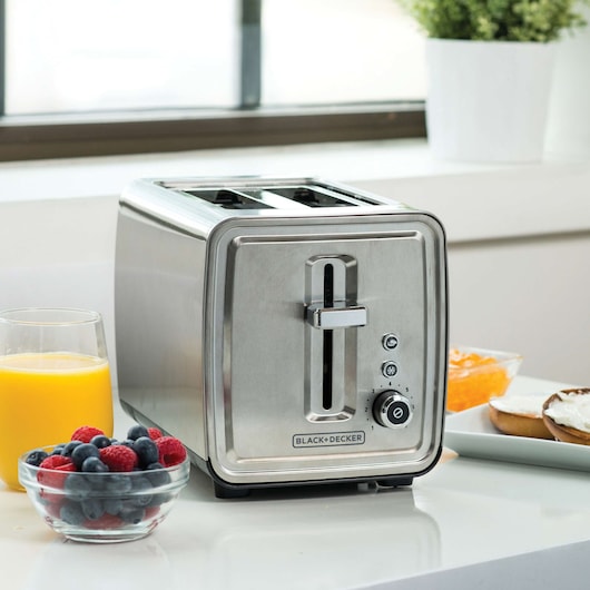 BLACK+DECKER™ 2-Slice Stainless Steel Toaster